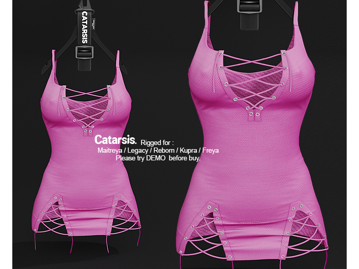 Catarsis - NOSEDIVE Dress - ROSA O