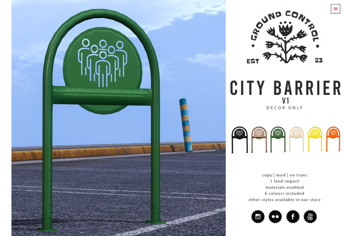 [Ground Control] City Barrier V1 Meeting Point