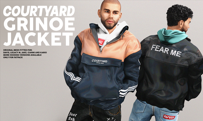 '' COURTYARD '' GRINOE JACKET - FATPACK