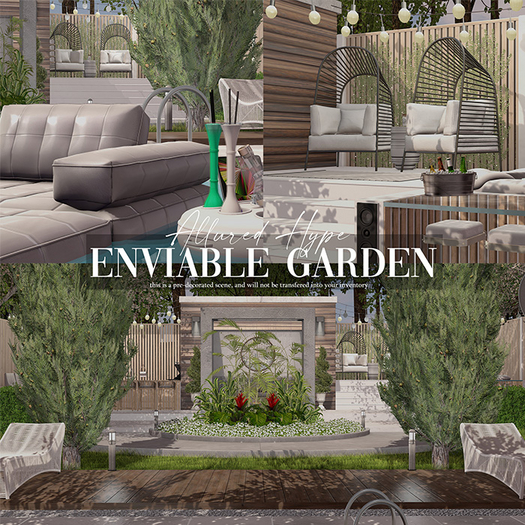 [allured hype] Enviable Garden Scene