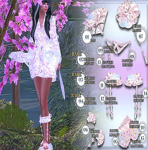 3. KIMONO REBORN   RARE