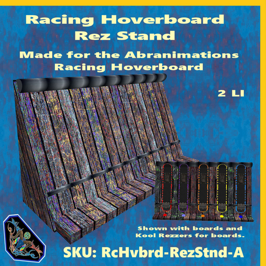 Racing Hoverboards Rez Stand Texture-A