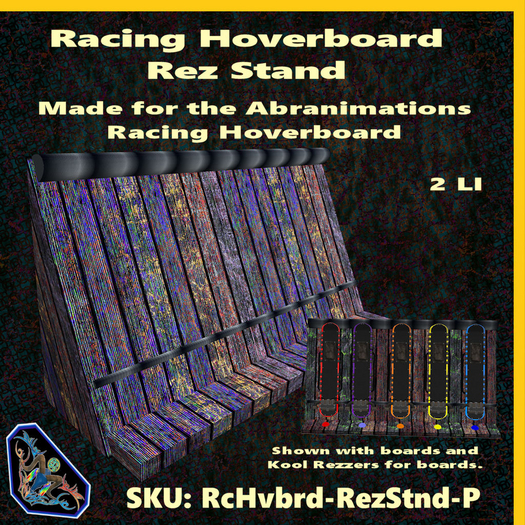 Racing Hoverboards Rez Stand Texture-P