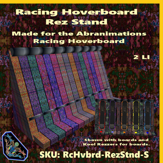 Racing Hoverboards Rez Stand Texture-S