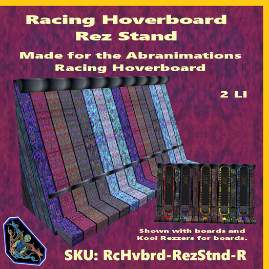 Racing Hoverboards Rez Stand Texture-R