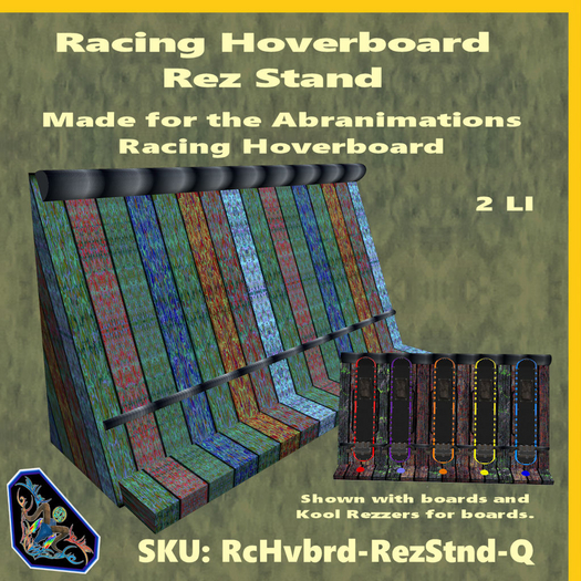Racing Hoverboards Rez Stand Texture-Q