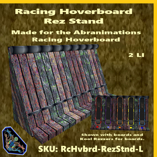 Racing Hoverboards Rez Stand Texture-L