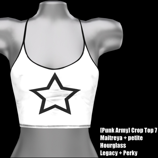 [Punk Army] Crop Top 7
