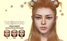 THIS IS WRONG Freckles RED - GIFT!