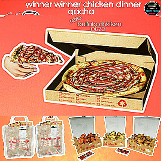 Junk Food - Buffalo Chicken Pizza RARE