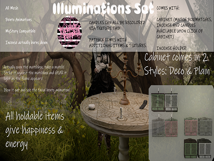 [Dark] Ticklish Pumpkin//Illuminations Set