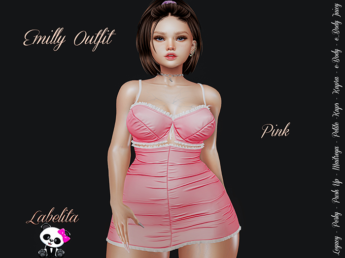 [LABELITA] Emilly Outfit Pink