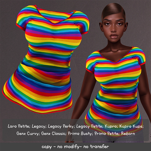 LeMomo: Rainbow Stripes