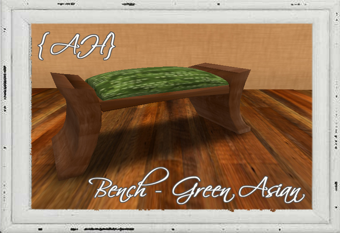 {AH} Bench - Green Asian - Boxed