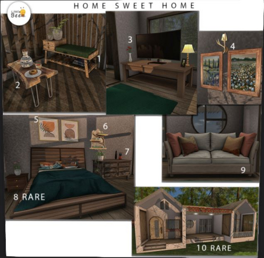 10 - Little Bee - Home Sweet Home RARE