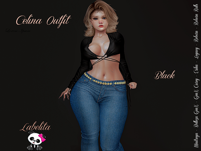 [LABELITA] Celina Outfit Black