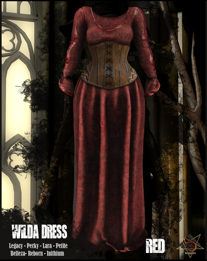 //RKS// Dress Wilda - Red