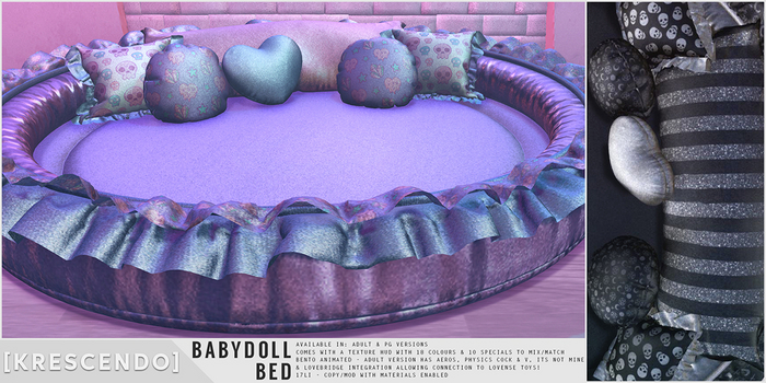 [Kres] Babydoll Bed - PG