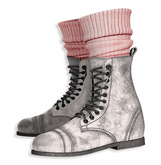 BUENO-Ali Boots-White