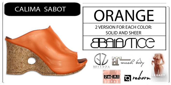 Baiastice_Calima Sabot-Orange