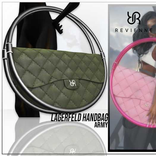 Revienne: The Lagerfeld Handbag [ARMY]