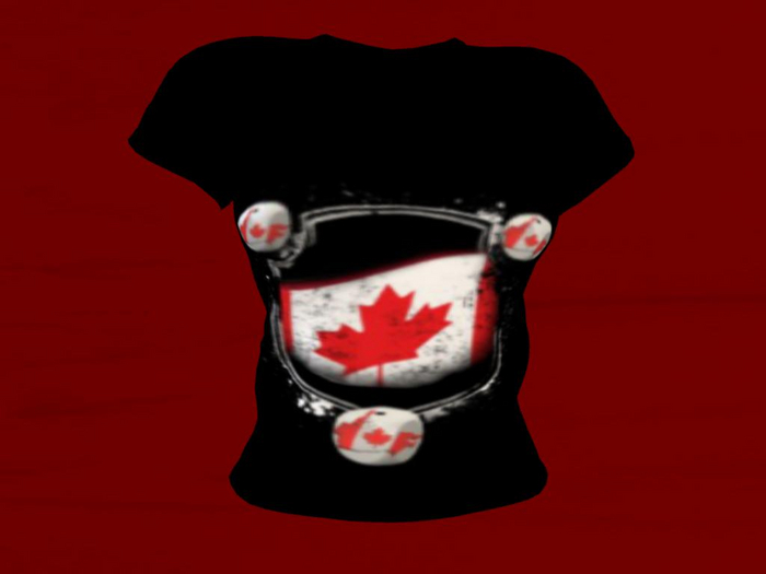 CANADA TSHIRT-- WOMENS