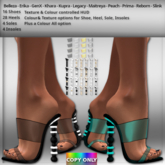 *DCDF* Rose Shoes: Sheer Set