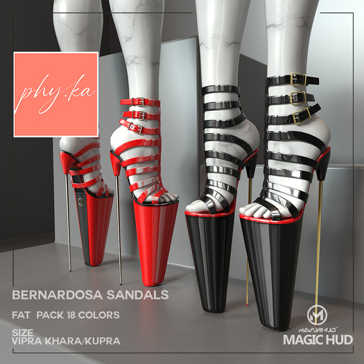 -[ Phy.Ka ]- 086 - Bernardosa Sandals - Vipra