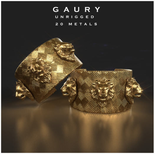 GAURY Lion Cuff Bracelet  Fatpack{Add Me}