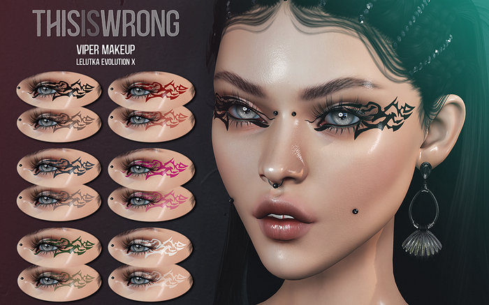 THIS IS WRONG Viper makeup