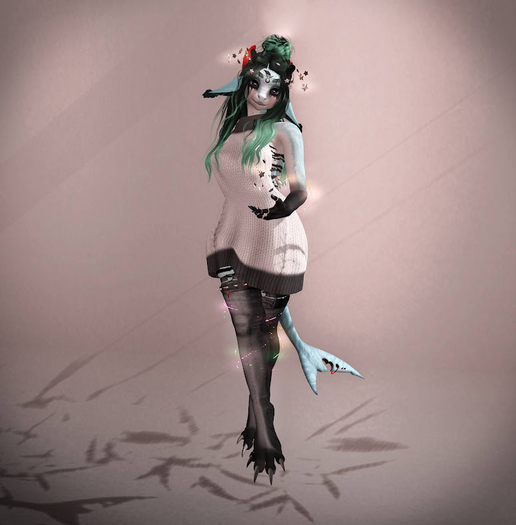 Roll Neck Sweater Dress