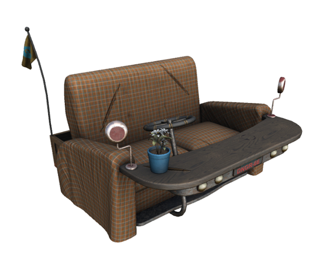 KraftWork Sofa King Racer Boring Checker