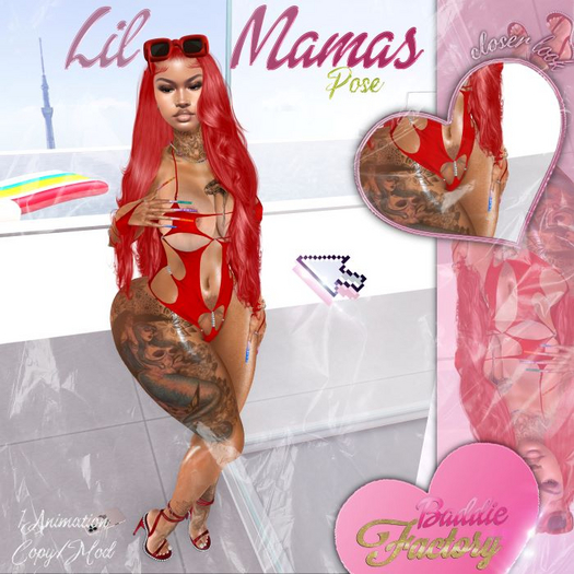BF; Lil Mamas Pose