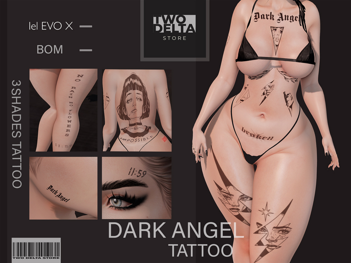 ::TD:: DARK ANGEL TATTOO 