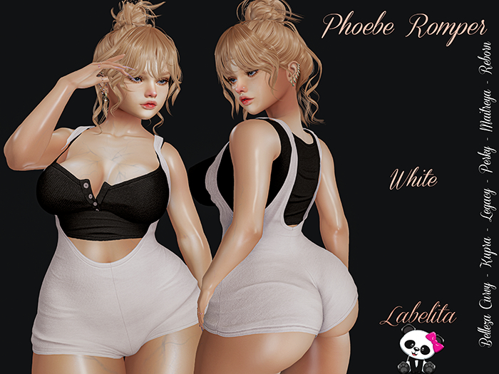 [LABELITA] Phoebe Romper White