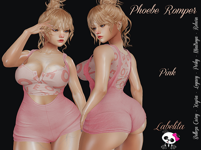 [LABELITA] Phoebe Romper Pink