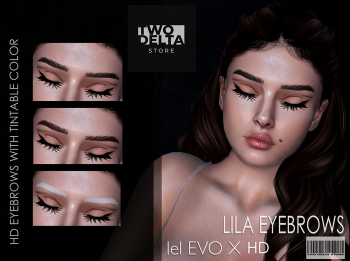 :;TD::LILA HD EYEBROWS HUD EVOX