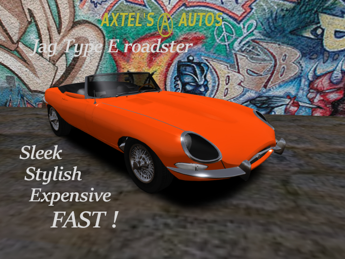 Jag Type E Roadster (boxed)