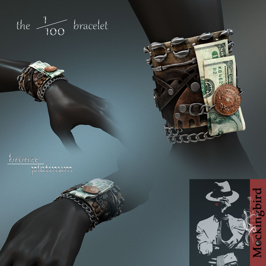 <MKB> Bracelet «1/100». FATPAK.