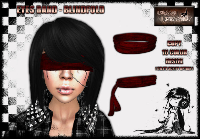 .:[UD]:. Eyes Band - Blindfold (box)