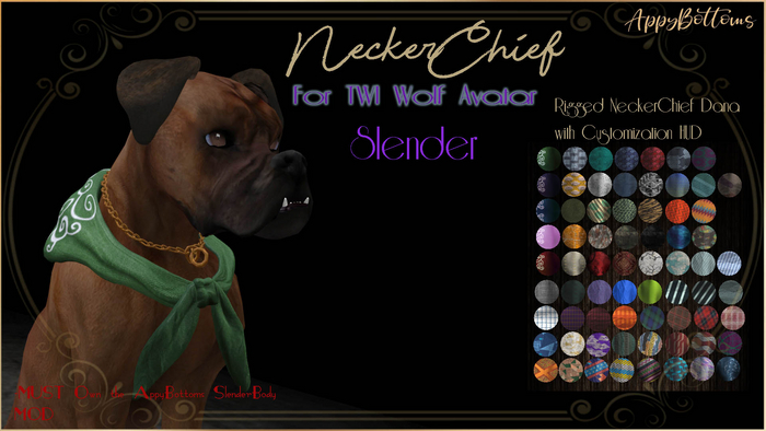 :AppyBottoms: TWISlender- Neckerchief