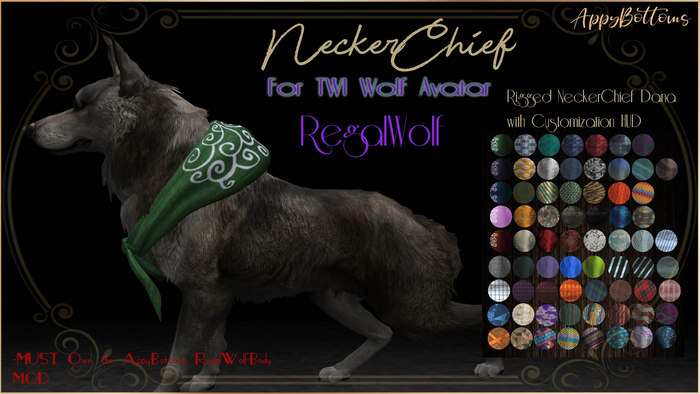 :AppyBottoms: TWIRegal- Neckerchief