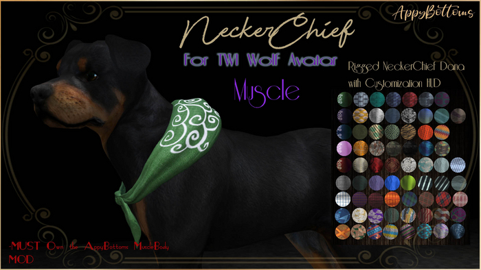 :AppyBottoms: TWIMuscle- Neckerchief