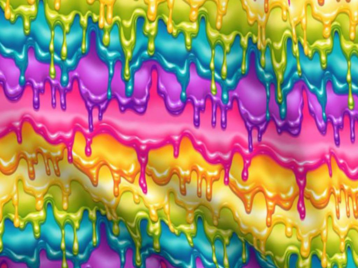 Rainbow Drips Texture