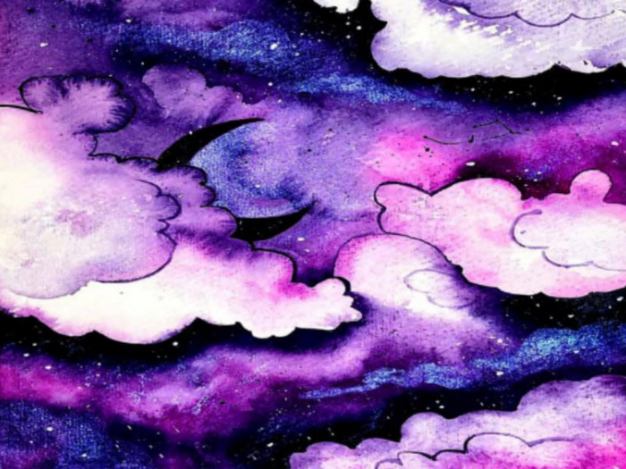 Cartoon Clouds Texture