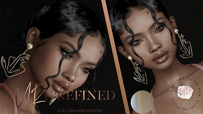 {U:Refined} Ladylike Earrings [Silver]