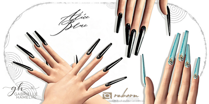 ❥ ✾ ❥ {GH} ❥ Charcoal Rabbit & Alice ReBorn Nail Polish