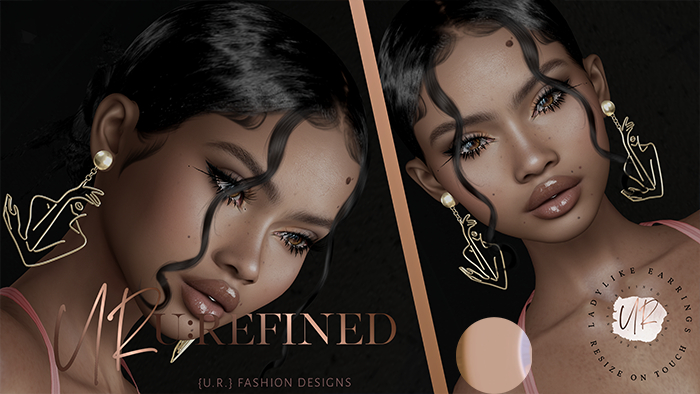 {U:Refined} Ladylike Earrings [Copper]