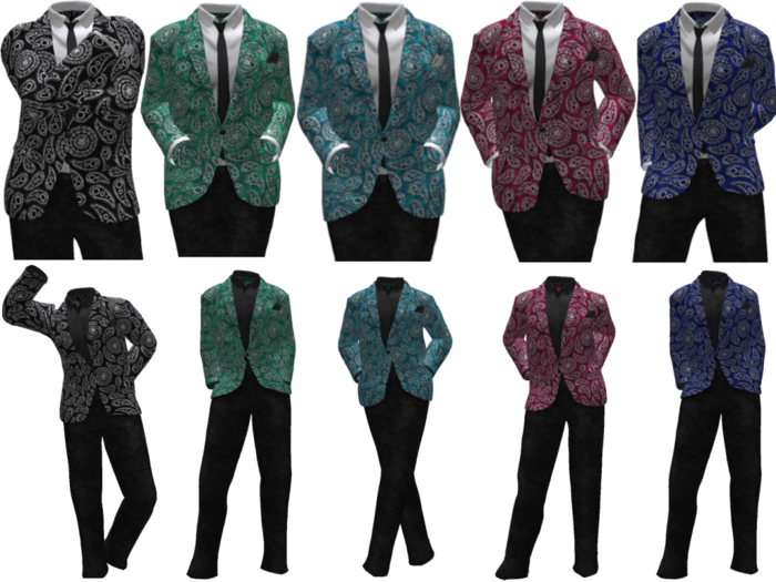 MEN SUIT - COLORS