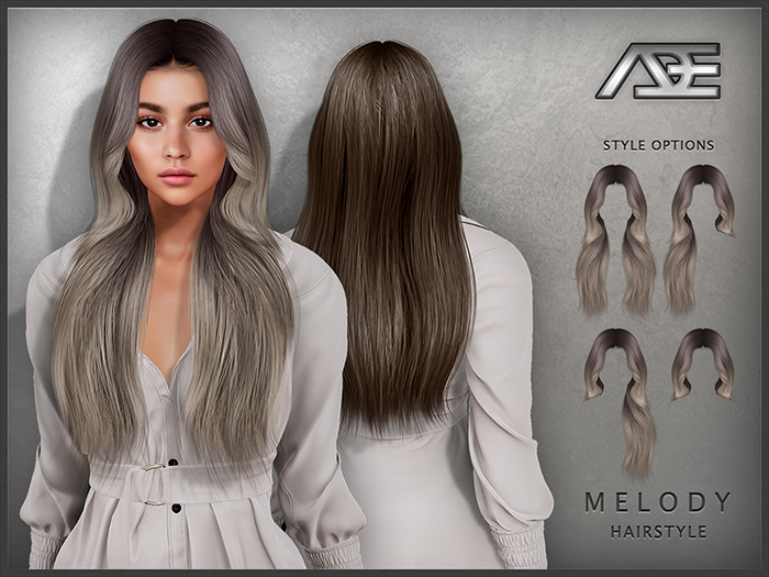 Ade - Melody Hairstyle (Colorful Bundle)